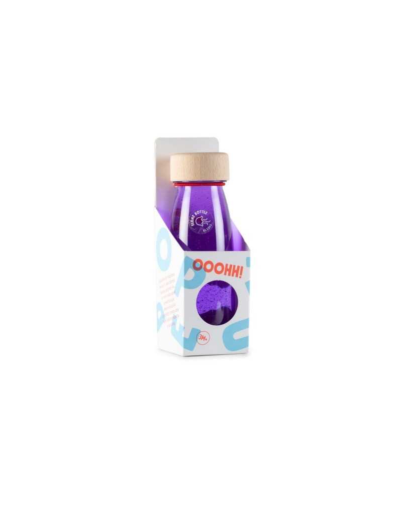 Petit Boum Botella Sensorial Flotante Púrpura