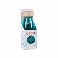 Petit Boum Botella Sensorial Flotante Turquesa
