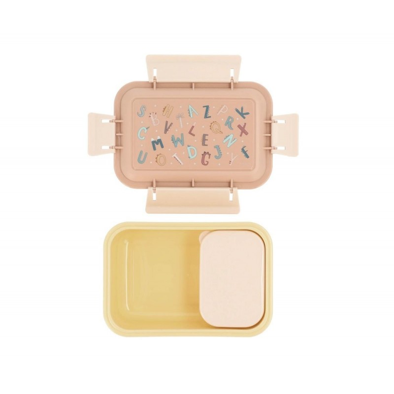 Large Bento Lunch Box Fun Letters