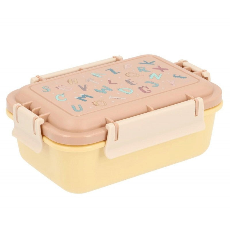 Large Bento Lunch Box Fun Letters