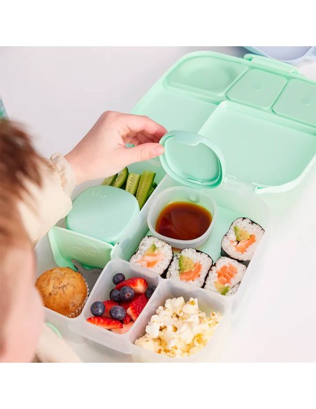 Caja almuerzo con gel refrigerante verde menta B.Box - Spearmint