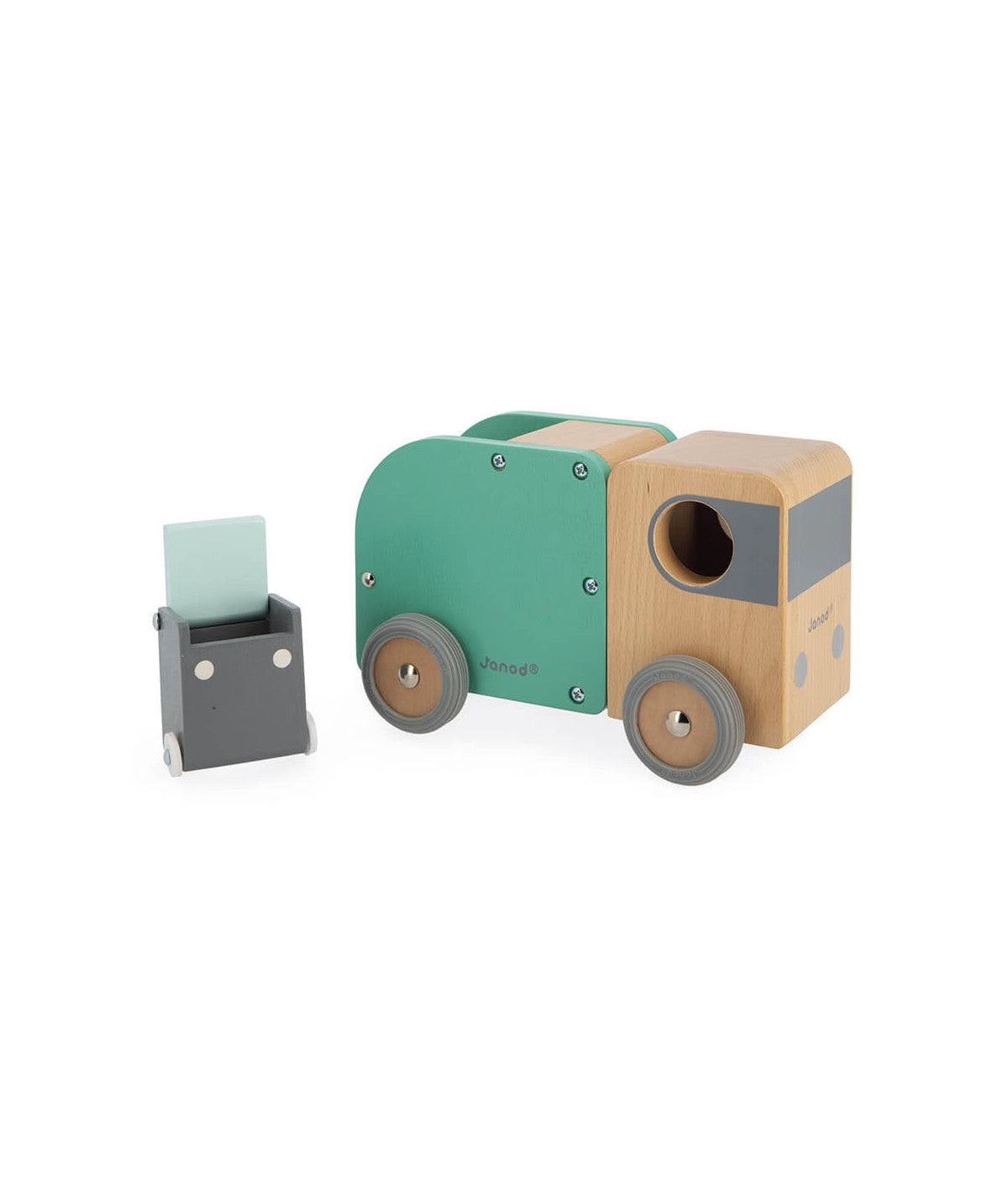 Janod Wooden Garbage Truck