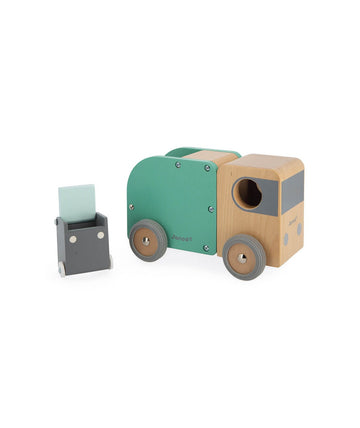 Janod Wooden Garbage Truck