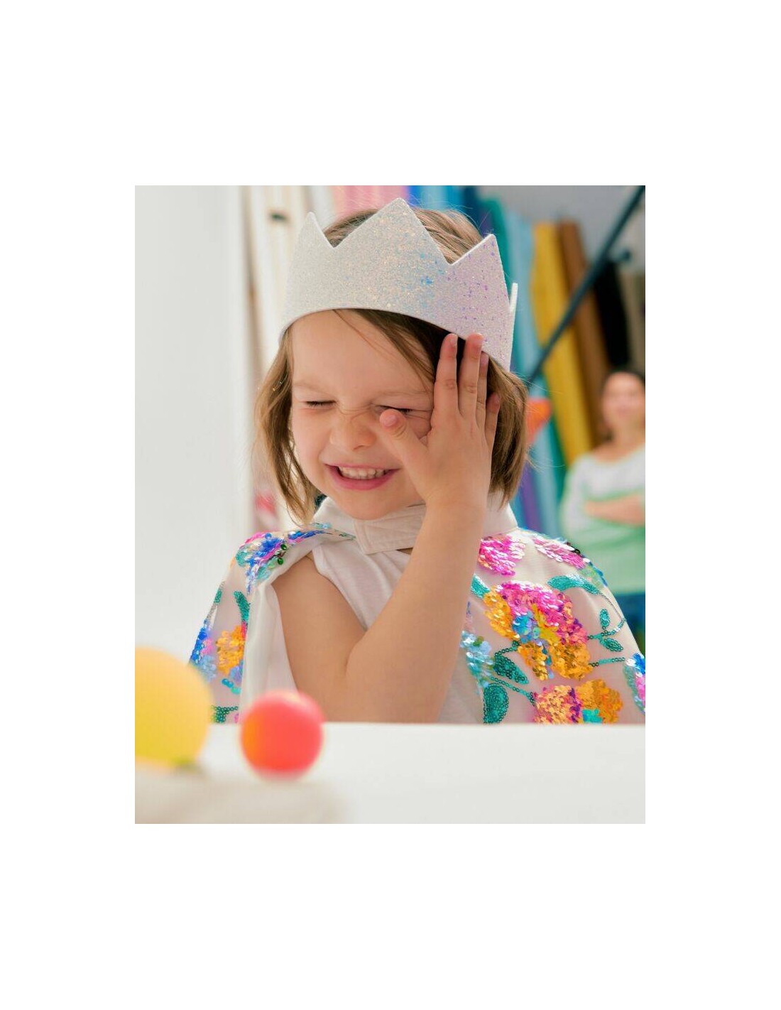 Paradise sequin short cape - Ratatam - Costume