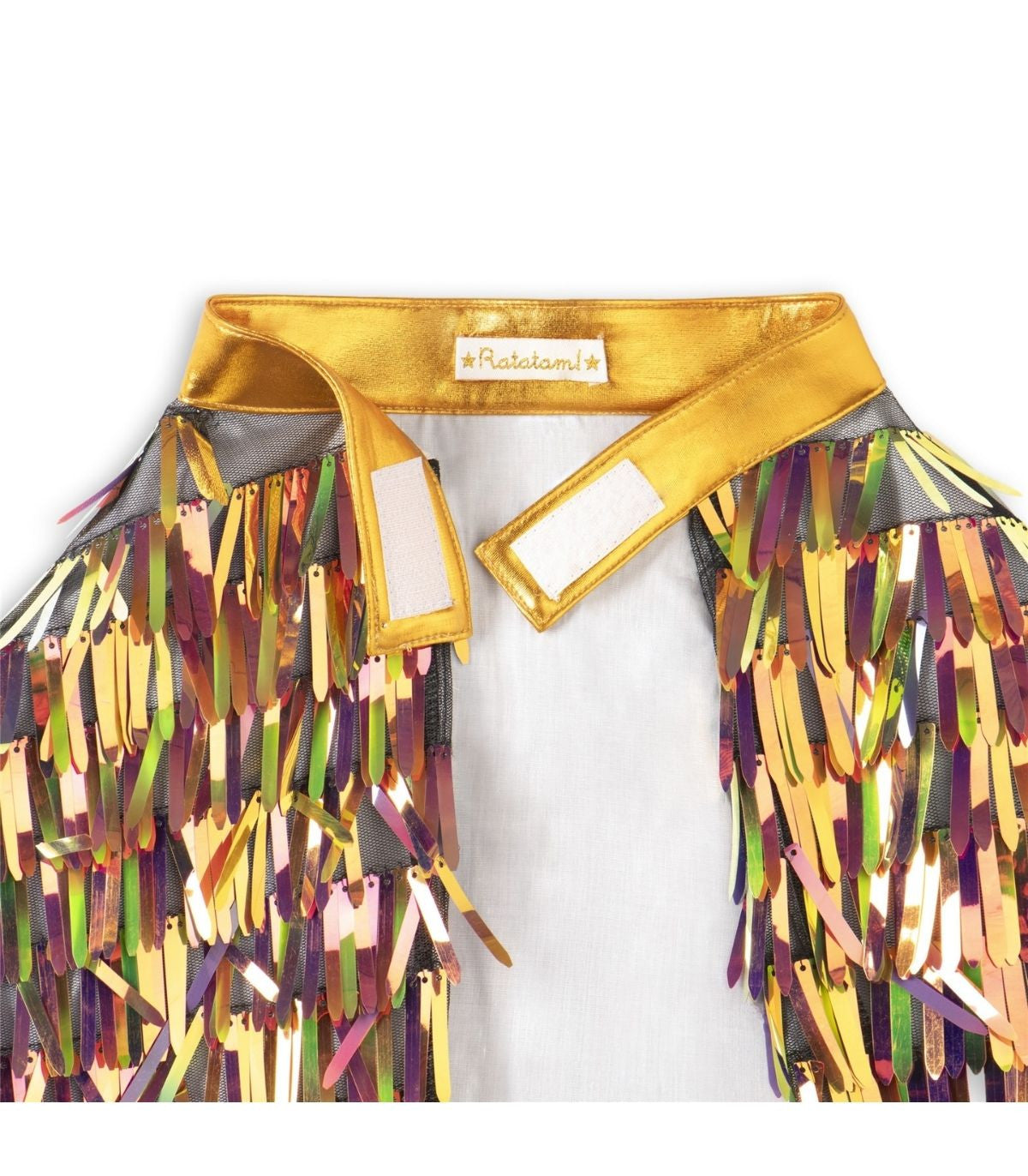 Ratatam Golden Cape Costume