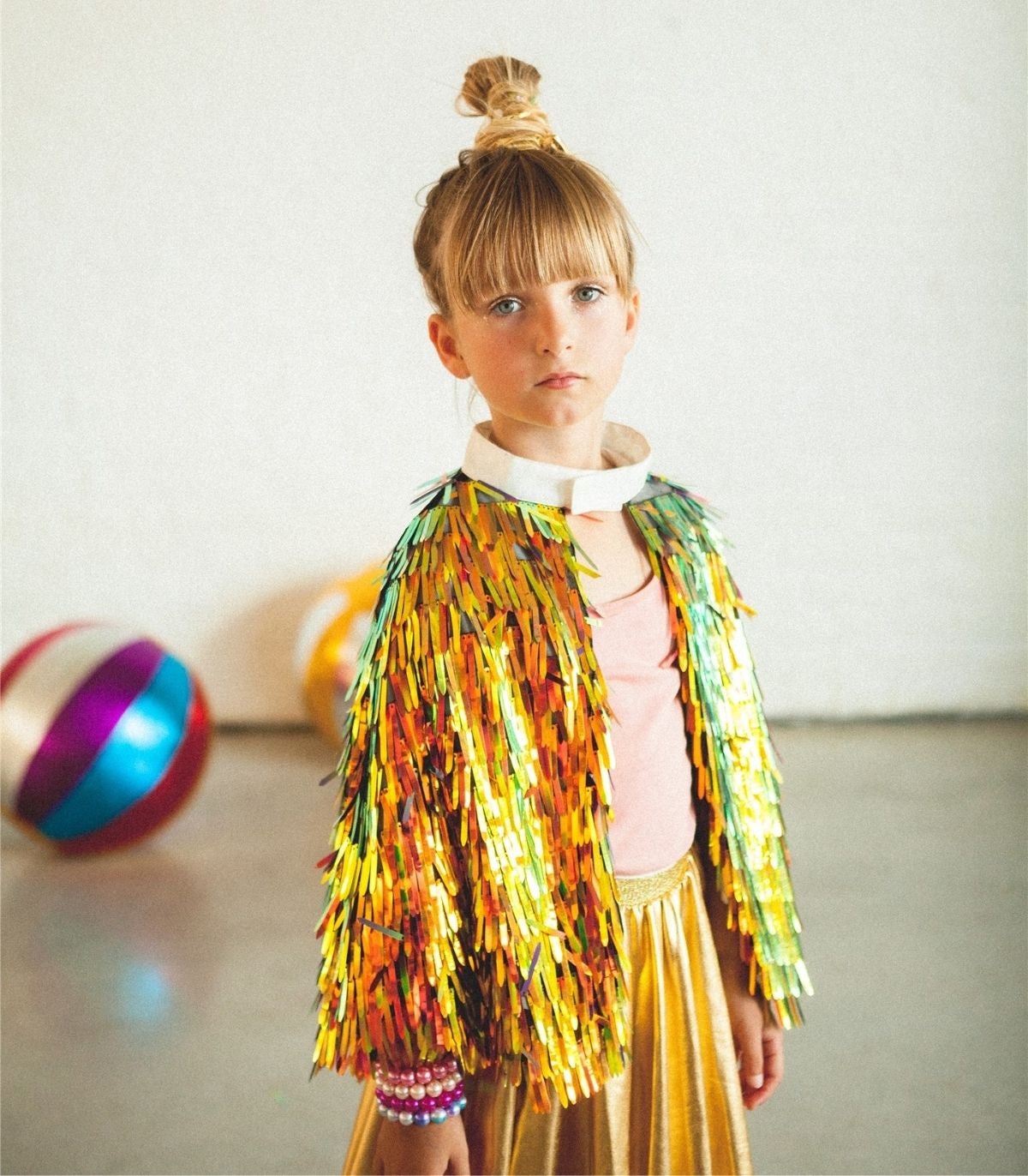 Ratatam Golden Cape Costume