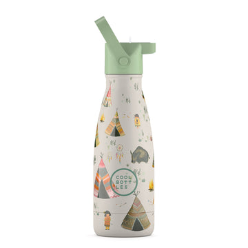 Reusable water bottle for kids - Cool Bottles - India Tribe 260ml.