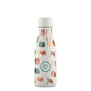 Reusable Water Bottle for Kids - Cool Bottles - Animal Lovers 260ml.