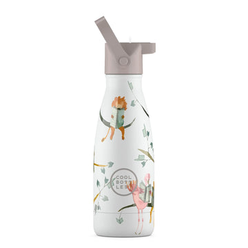 Reusable Water Bottle for Kids - Cool Bottles - Reading Buddies 260ml.