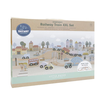 Little Dutch Sistema de Trenes XXL