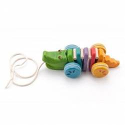 Cocodrilo Arco Iris Arrastre Plantoys
