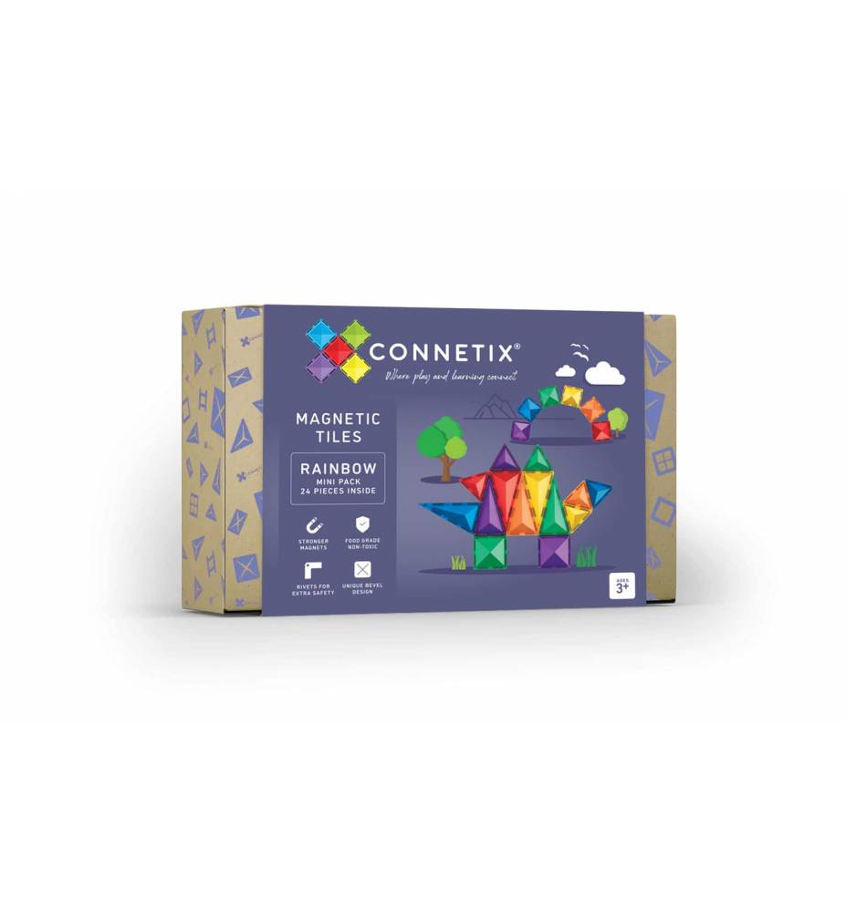 Connetix Rainbow Mini Pack 24 pc