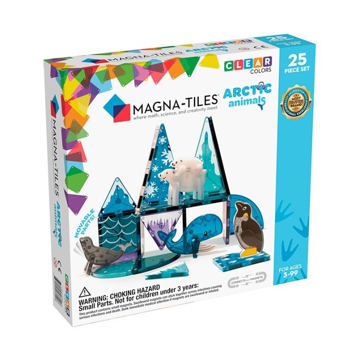 Magna-Tiles Animales del Ártico Set 25 piezas