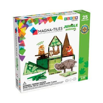 Magna-Tiles Animales de la Jungla Set 25 piezas