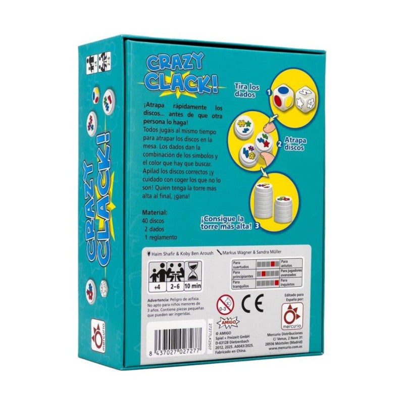 Juego de Mesa Crazy Clack