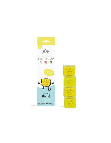 GloPals Set of 4 YELLOW Cubes ALEX