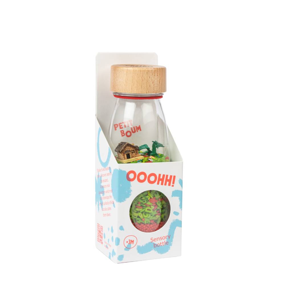 Petit Boum Botella Sensorial Sonido Dragón