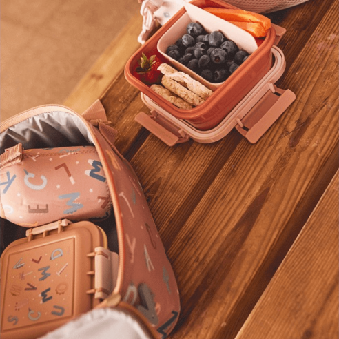 Caja Almuerzo Bento Letras Divertidas