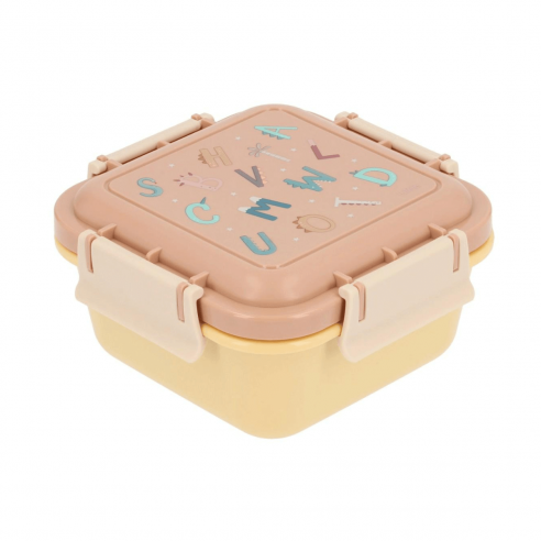 Caja Almuerzo Bento Letras Divertidas