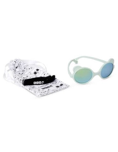 Ki Et La Bear Green Almond Kids Sunglasses 2-4 years