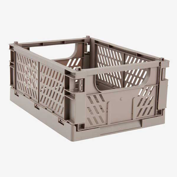 Cesta regalo plástico gris (mínimo 4 productos)