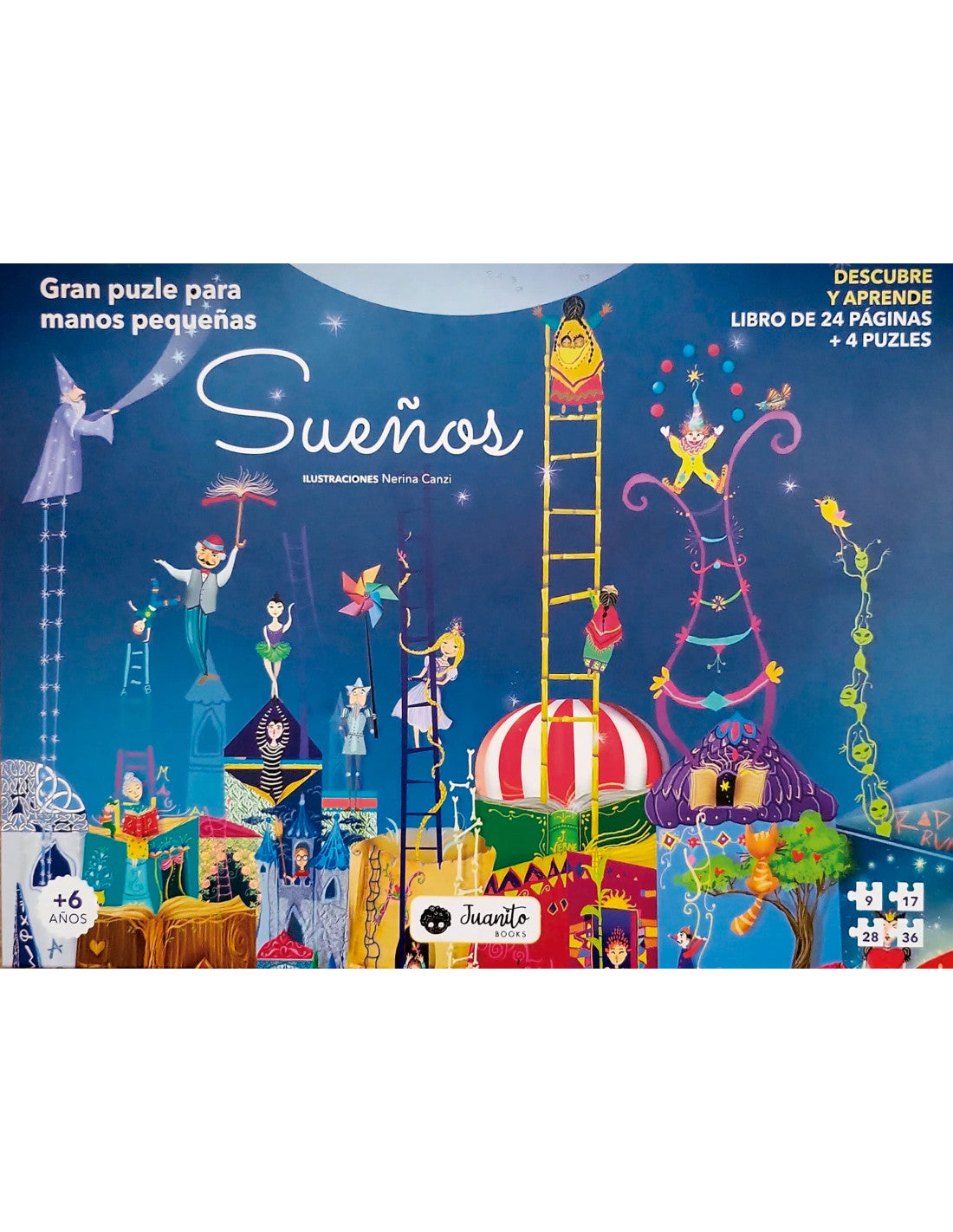 Sueños Puzzle Progresivo 9/17/28/36 Piezas