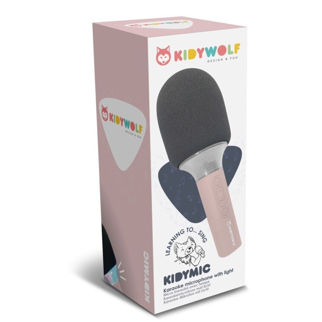 Kidywolf KidyMic Pink Karaoke Microphone