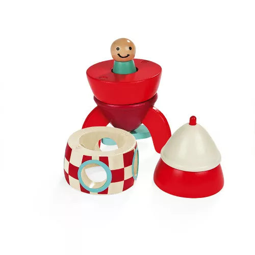 Janod Rocket Magnet Kit