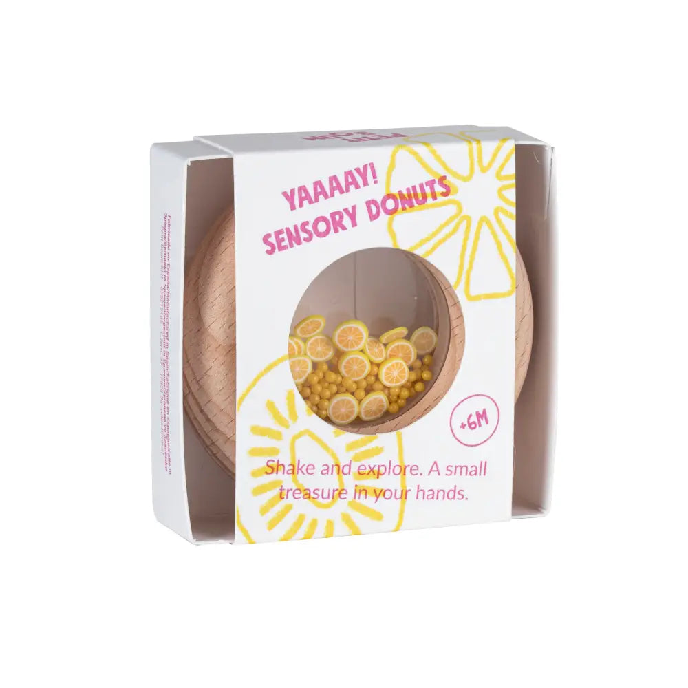 Petit Boum Lemon Sensory Donut