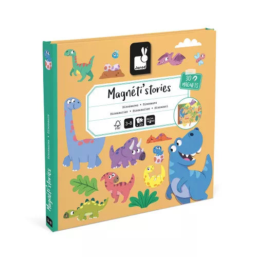 Janod Magneti'Book Dinosaurs