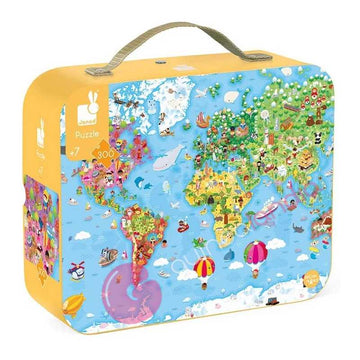 Janod Puzzle Gigante Atlas Mundial