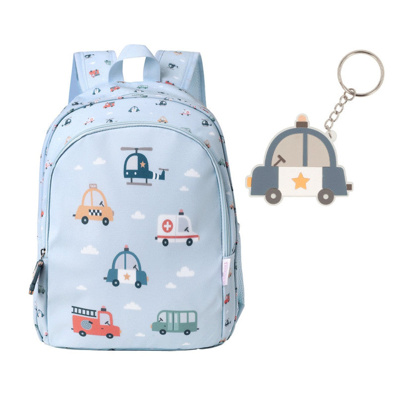 Mochila Mediana Tutete Coches 38 cm
