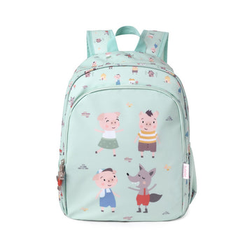 Mochila Mediana Tutete Los 3 Cerditos 38 cm