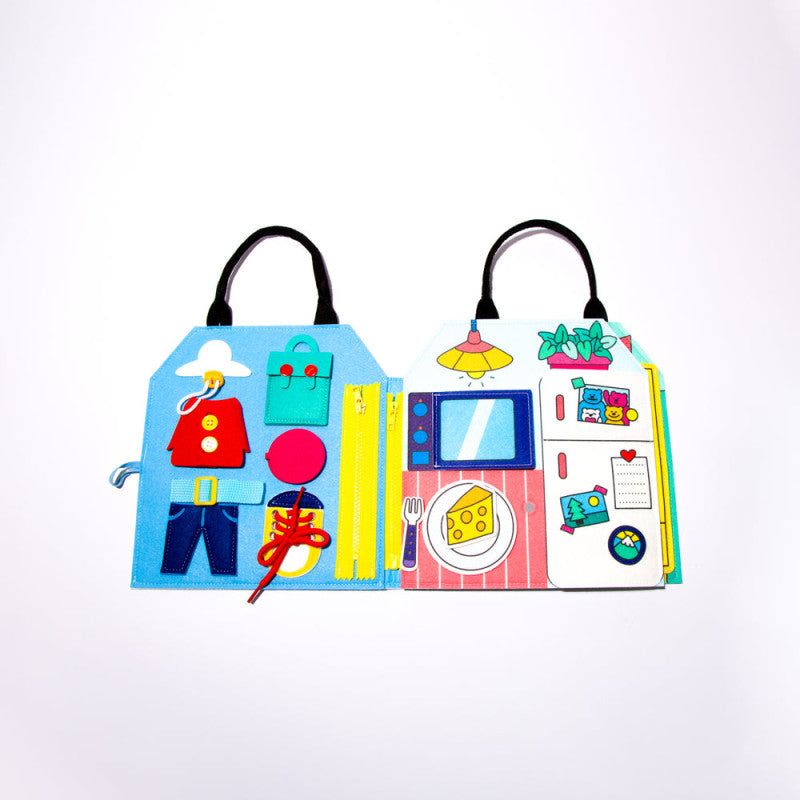 Libro de actividades Montessori play kit de Omy
