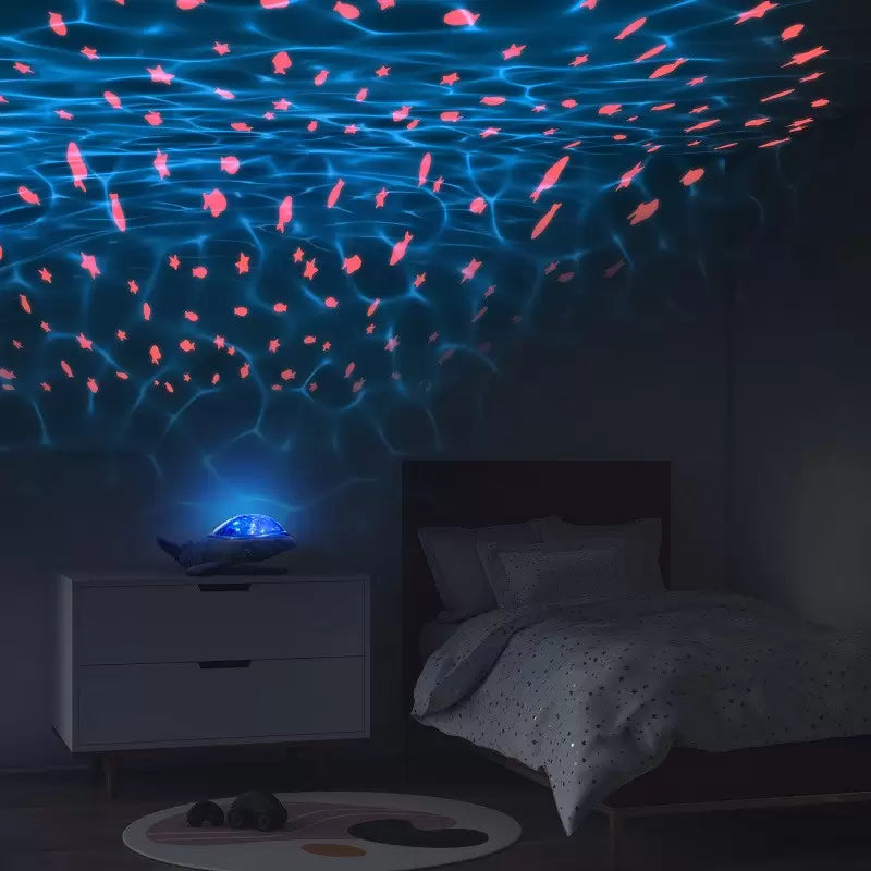 Ballena Azul Pabobo Peluche Con Luz y Sonido