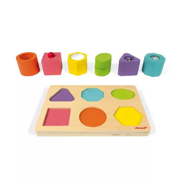 Janod Sensory Figures Puzzle I Wood