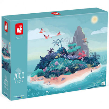 Janod Puzzle Isla Misteriosa