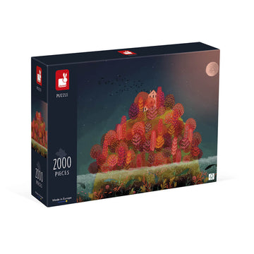 Janod Puzzle Otoño Rojo
