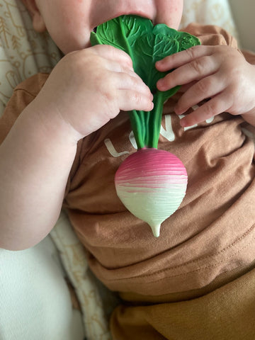 Ramona the Radish Teether Oli &amp; Carol