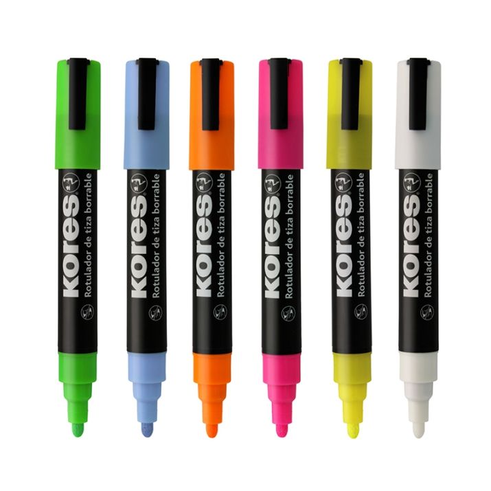 Rotuladores de Tiza Borrable para Mesas de Luz