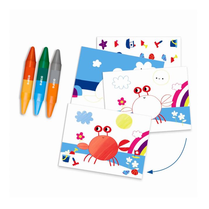 Set Creativo Actividades Mar Djeco.