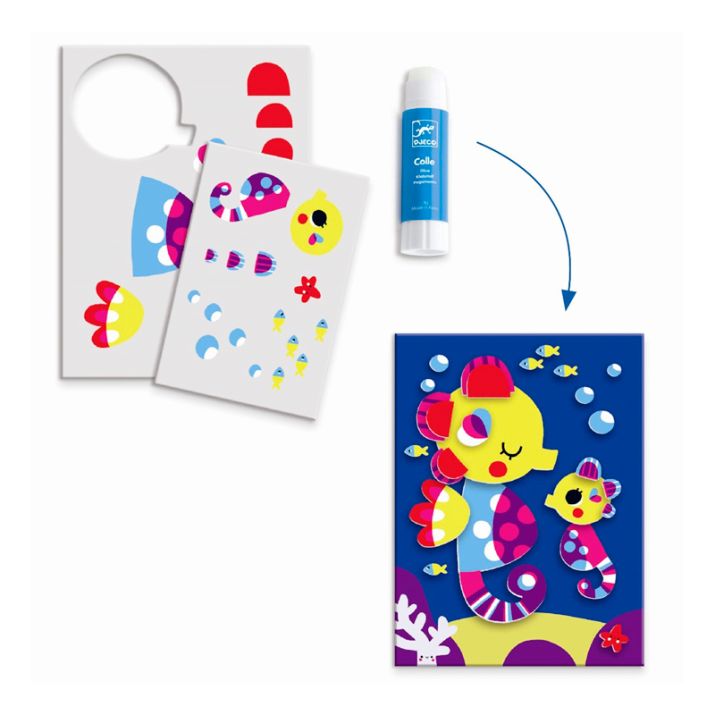 Set Creativo Actividades Mar Djeco.