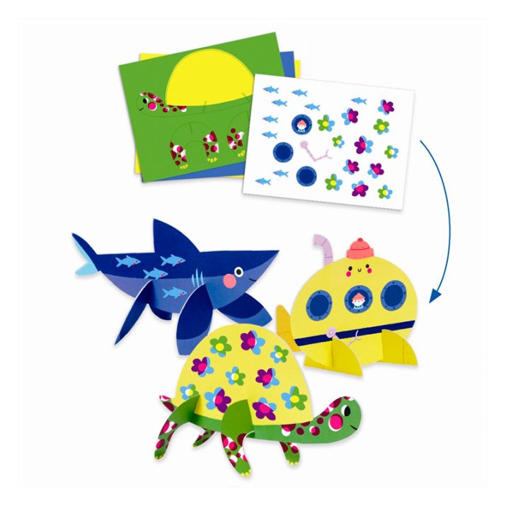 Set Creativo Actividades Mar Djeco.