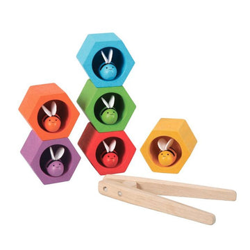 Plantoys Beehives Sorting Set