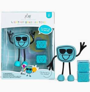 GloPals Character Set + 2 Light Cubes BLAIR Blue