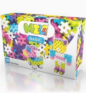 Meli Basic Pastel Building Blocks 150pcs