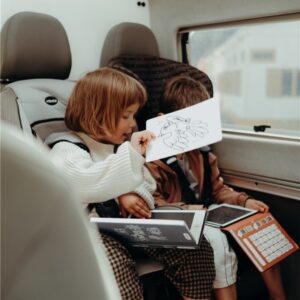 Kidywolf LCD Drawing and Writing Tablet with Once Upon a Time Mini Stencils