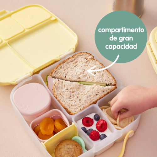 Caja almuerzo con gel refrigerante Blue Blaze Fizz B.Box