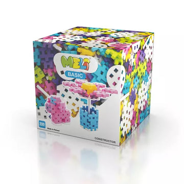 Meli Basic Pastel 200 Pieces Construction Set