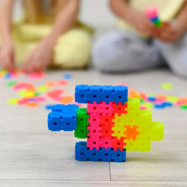Construcciones Meli Basic Neon Travel Box 250 Piezas